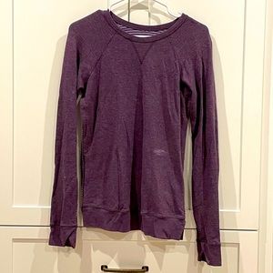 Purple Lululemon long sleeve